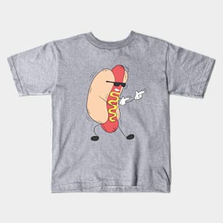 Cool hot dog Kids T-Shirt